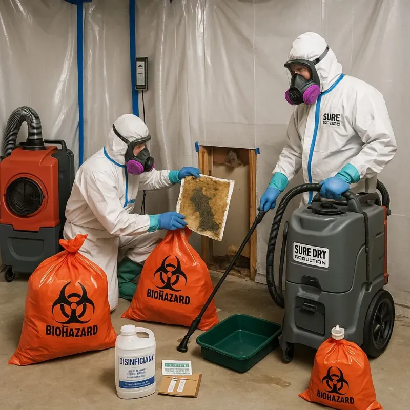 Contaminated Water Handling Protocols process in Basye, VA